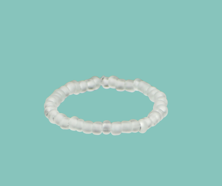 Bague extensible perlée Kualoa