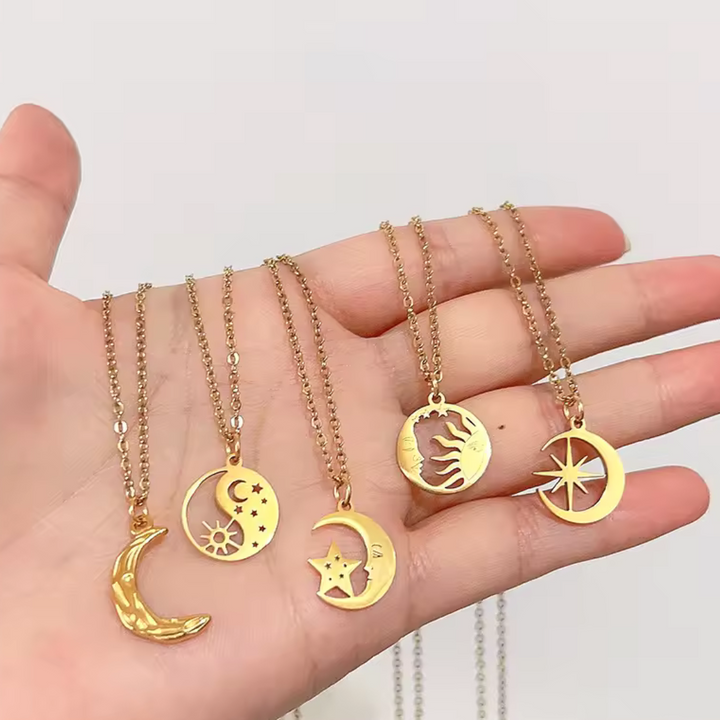 Small Moon Necklace