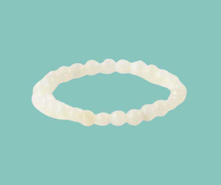 Bague extensible perlée Kualoa