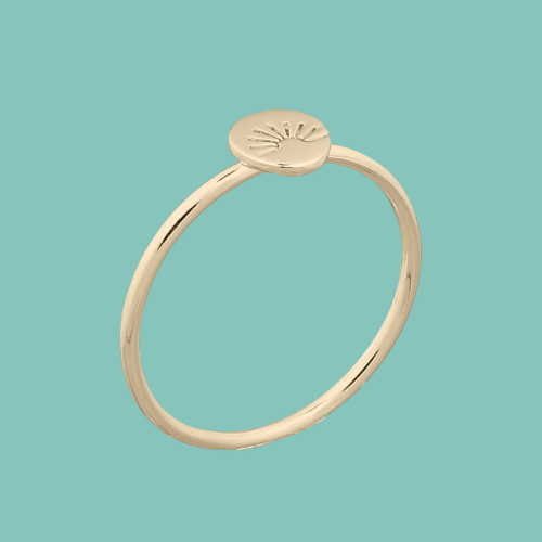 BAGUE Anderson plaqué or