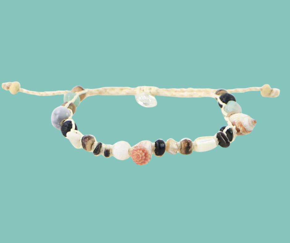 Nixie Bracelets en perle et coquillages