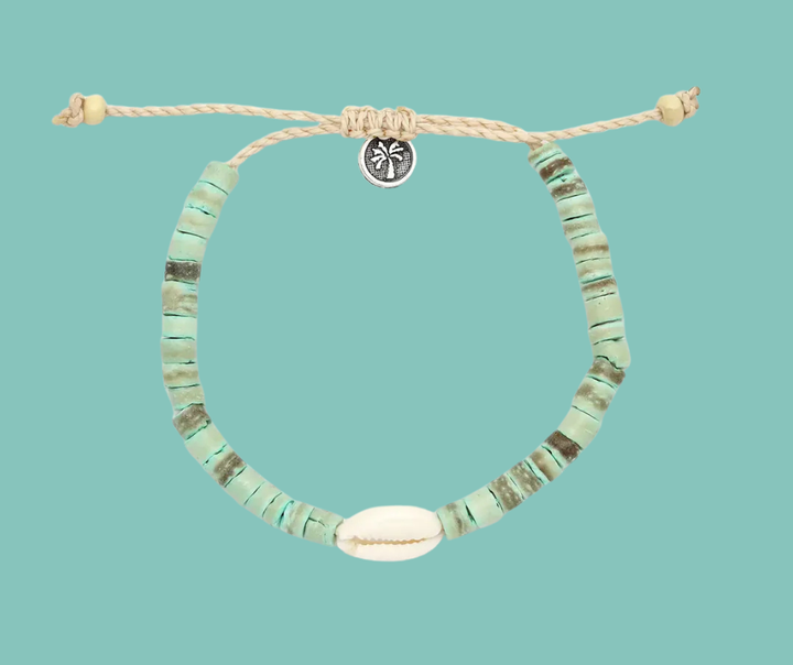 Nyang Nyang bracelet en coquillage Cowrie