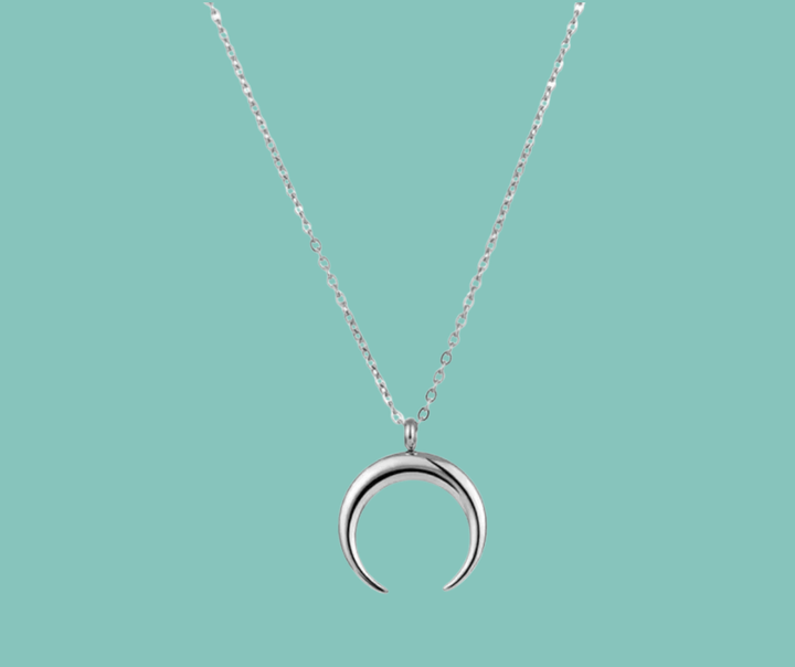 Small Moon Necklace