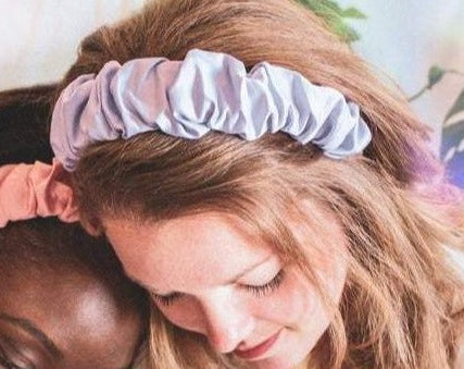 CROWN HEADBAND Lilac Chiffon Headband