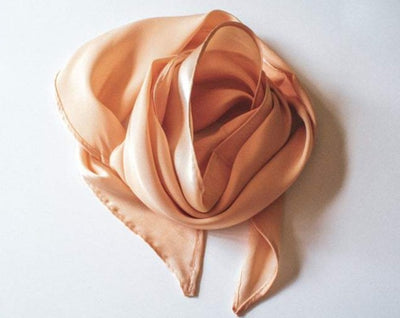 Silk scarf - BEIGE